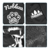 Dwustronny płaszcz sportowy dla psa ze wzorem łapek rozmiary L,XL,XXL