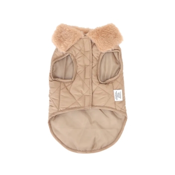 Pikowany płaszcz z klapami Rozmiar: L/XL/XXL