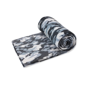 Koc flanelowy z nadrukiem 120x100