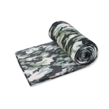 Koc flanelowy z nadrukiem 120x100