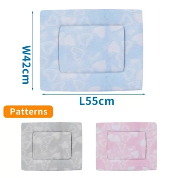 Poduszka flanelowa z dwustronnym nadrukiem