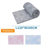 Koc flanelowy z nadrukiem 120x100