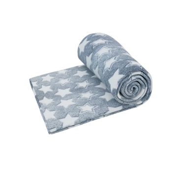 Koc flanelowy z nadrukiem 100x80