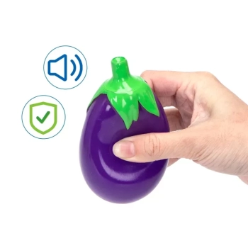 Winylowa,piszcząca zabawka w kształcie warzywa