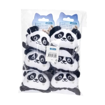 Szeleszcząca zabawka z kocimiętką-pluszowa panda