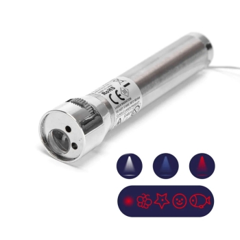 Laserowa zabawka dla kota wskaźnik leserek ładowany z portu USB