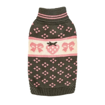 Sweter z golfem z serii owoce dla zwierząt Rozmiar: XS/S/M