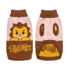 Sweter z golfem dla zwierząt Zielony/Brązowy/Niebieski L/XL/XXL
