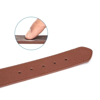 Obroża dla psa z jednolitej sztucznej skóry z PU rozmiar XL 60cm