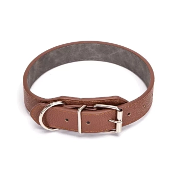 Obroża dla psa z jednolitej sztucznej skóry z PU rozmiar XL 60cm