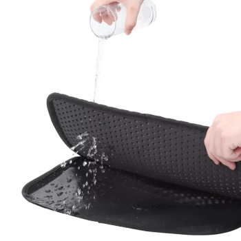 Składana antypoślizgowa mata pod kuwetę dla kota wymiary 60x43x1cm