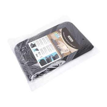 Składana antypoślizgowa mata pod kuwetę dla kota wymiary 60x43x1cm