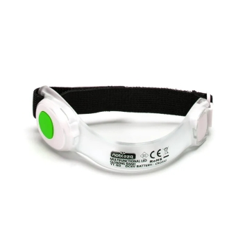 Świecąca Obroża LED dla zwierząt Wymiary: L18.4*W3.7*H1.3cm