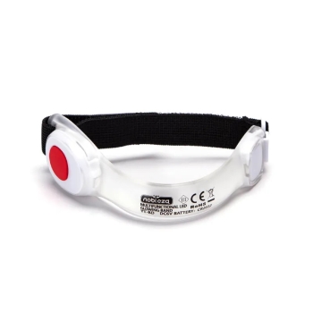 Świecąca Obroża LED dla zwierząt Wymiary: L18.4*W3.7*H1.3cm