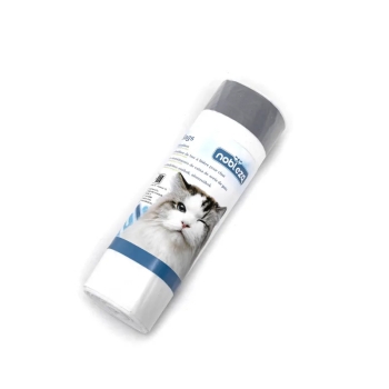 Małe worki na odpady z kociej kuwety ze ściągaczem 45x79cm 10sztuk