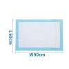Podkłady higieniczne maty do sikania dla psa 30 szt rozmiar L 60x90cm