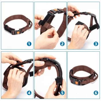 Obroża z funkcją zerwania w wypadku zagrożenia rozmiar L 50-62cm