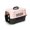 Transporter lotniczy różowo-czarny do 5 kg Nobleza