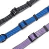 Odblaskowa obroża dla psa rozmiar M 2.5*46-66cm z klamrą
