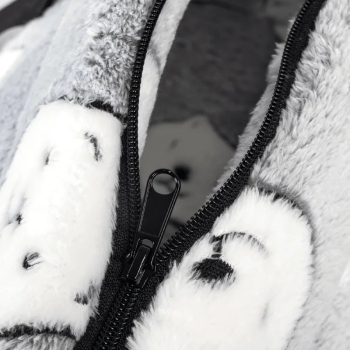 Puszysta torba w kotki dla zwierząt do noszenia na ramieniu 42*25*28cm