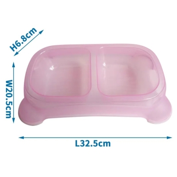 Podwójna miska dla zwierząt