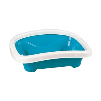 Kuweta dla kota otwarta klasyczna z obwódką rozmiar S 39.3*31.3*14cm