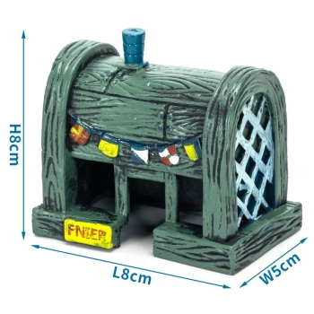Kram kupiecki podwodna dekoracja do akwarium i kryjówka dla rybek