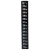Termometr do akwarium naklejany na szybę 18-34°C (64-93°F) Nobleza