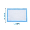 Podkłady higieniczne maty do sikania dla psa 50 szt rozmiar S 40x60cm