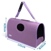 Torba L transportowa dla psa lub kota 51x26x29cm z okienkiem na ramię