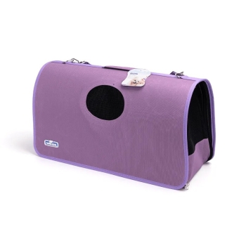 Torba L transportowa dla psa lub kota 51x26x29cm z okienkiem na ramię