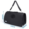Torba L transportowa dla psa lub kota 51x26x29cm z okienkiem na ramię