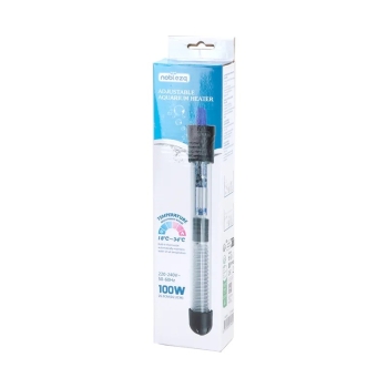 Regulowana grzałka akwariowa o mocy 100W szklana zatapialna 2.2x26.5cm