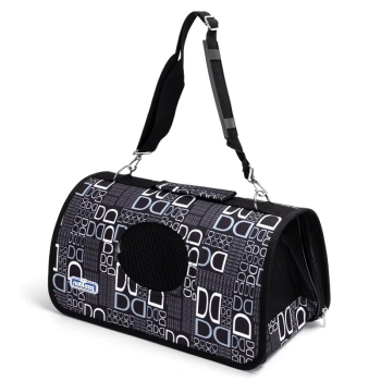 Torba S transportowa dla psa lub kota 37x22x20cm z okienkiem na ramię