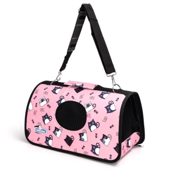 Torba S transportowa dla psa lub kota 37x22x20cm z okienkiem na ramię