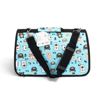 Torba S transportowa dla psa lub kota 37x22x20cm z okienkiem na ramię