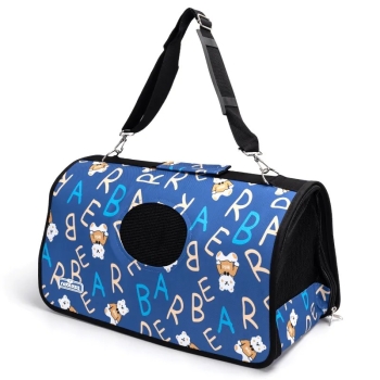 Torba M transportowa dla psa lub kota 44x25x25cm z okienkiem na ramię