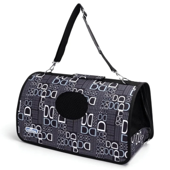 Torba M transportowa dla psa lub kota 44x25x25cm z okienkiem na ramię