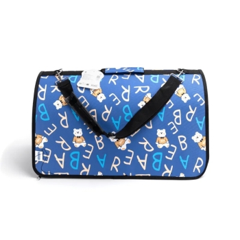 Torba L transportowa dla psa lub kota 51x26x29cm z okienkiem na ramię