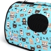 Torba L transportowa dla psa lub kota 51x26x29cm z okienkiem na ramię