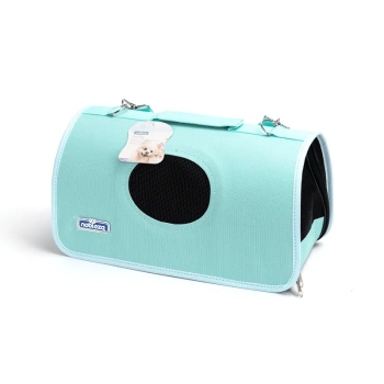 Torba S transportowa dla psa lub kota 37x22x20cm z okienkiem na ramię