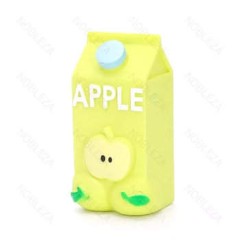 Butelka soku piszcząca winylowa zabawka z serii Jedzenie dla psa