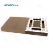 Drapak dla kota tekturowy leżący z kocimiętką i piłeczką 45*24*4cm