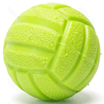 Mini piłka siatkowa 6cm dla psa zabawka gryzak dla psa z dźwiękiem