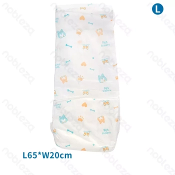 Pieluchy dla psów L 65x20cm opakowanie 10 sztuk chłonne i wygodne