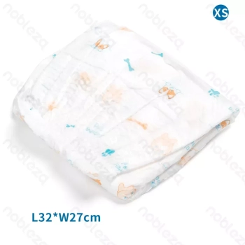 Pieluchy dla suczek XS 32x27cm opakowanie 10 sztuk chłonne i wygodne
