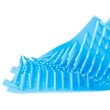Kubek do mycia łap D9.5xH11cm silikonowy czyścik miękka szczotka