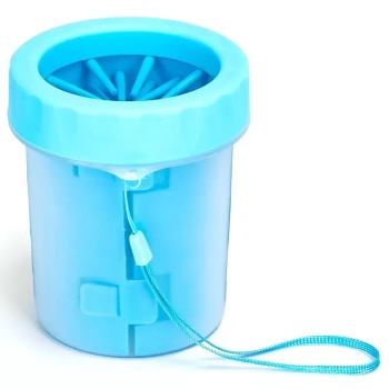 Kubek do mycia łap D9.5xH11cm silikonowy czyścik miękka szczotka