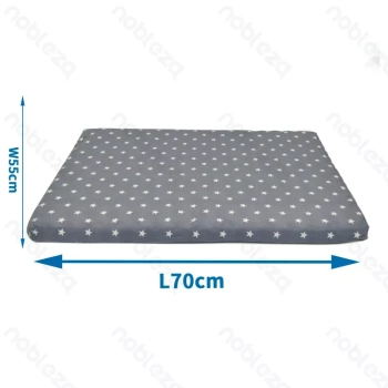 Poduszka z 70x55x5cm dla psa lub kota z miękkiej gąbki z poszewką