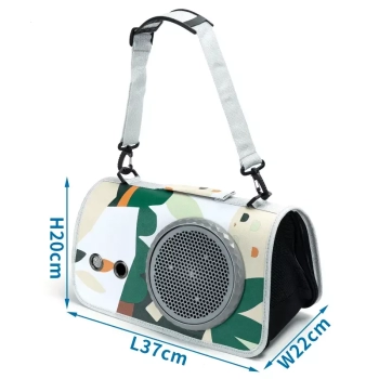 Torba S 37x22x20cm transporter dla kota lub pieska kapsuła kosmiczna